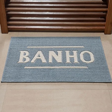 TAPETE BANHO 50X80 NIAZITEX CINZA