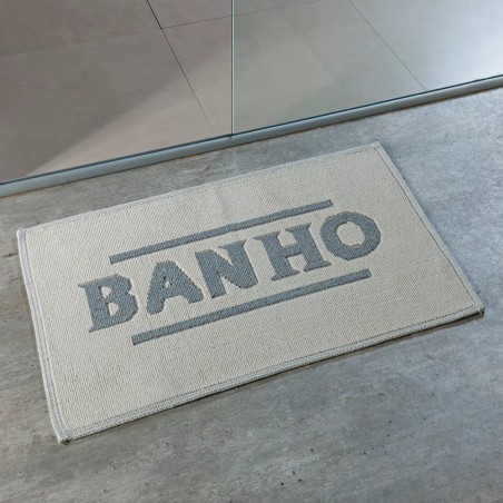 TAPETE BANHO 50X80 NIAZITEX CINZA DES. 002
