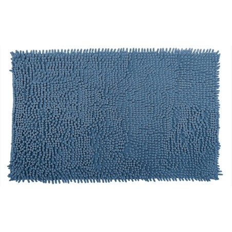 TAPETE BOLINHA MICROFIBRA 50X70 ROZAC AZUL *408101