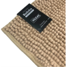 TAPETE BOLINHA MICROFIBRA 50X70 ROZAC BEGE *408101