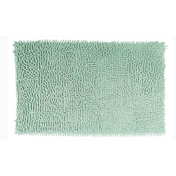 TAPETE BOLINHA MICROFIBRA 50X70 ROZAC VERDE AGUA *408101