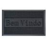 TAPETE PORTA LIMA NIAZITEX 40X60 DES. 002/PRETO