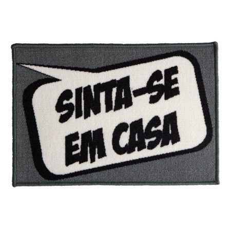 TAPETE BEM VINDO CORTTEX S 40X60CM *700570 SINTA-SE EM CASA