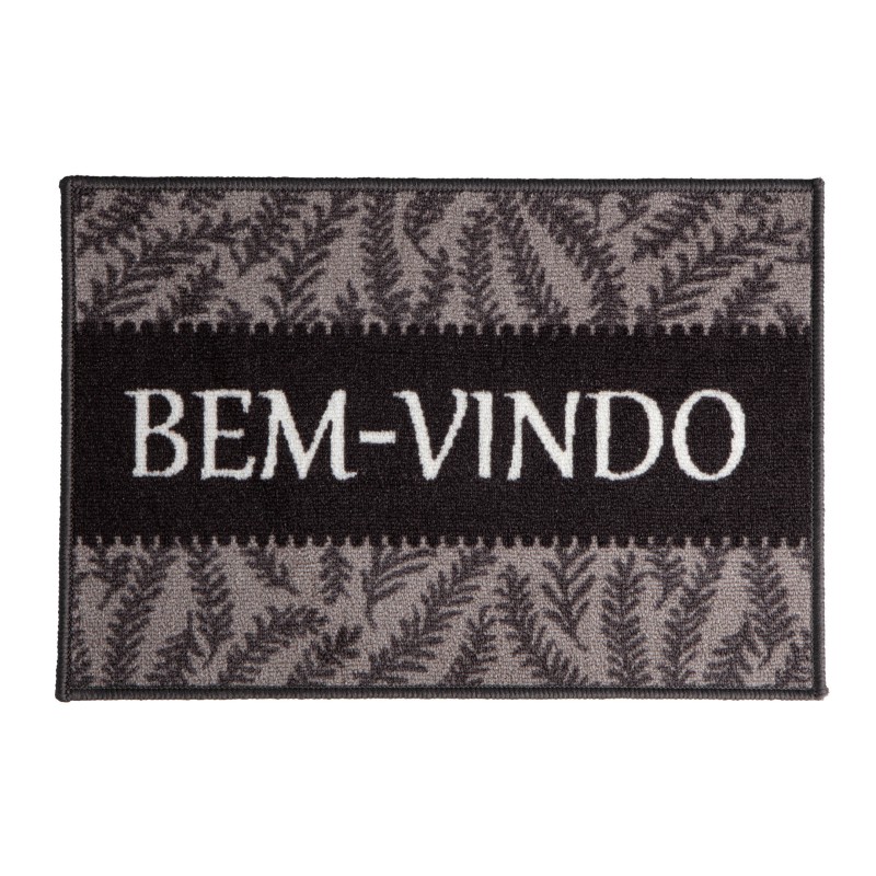 TAPETE BEM VINDO CORTTEX S 40X60CM *700570 FLORAL