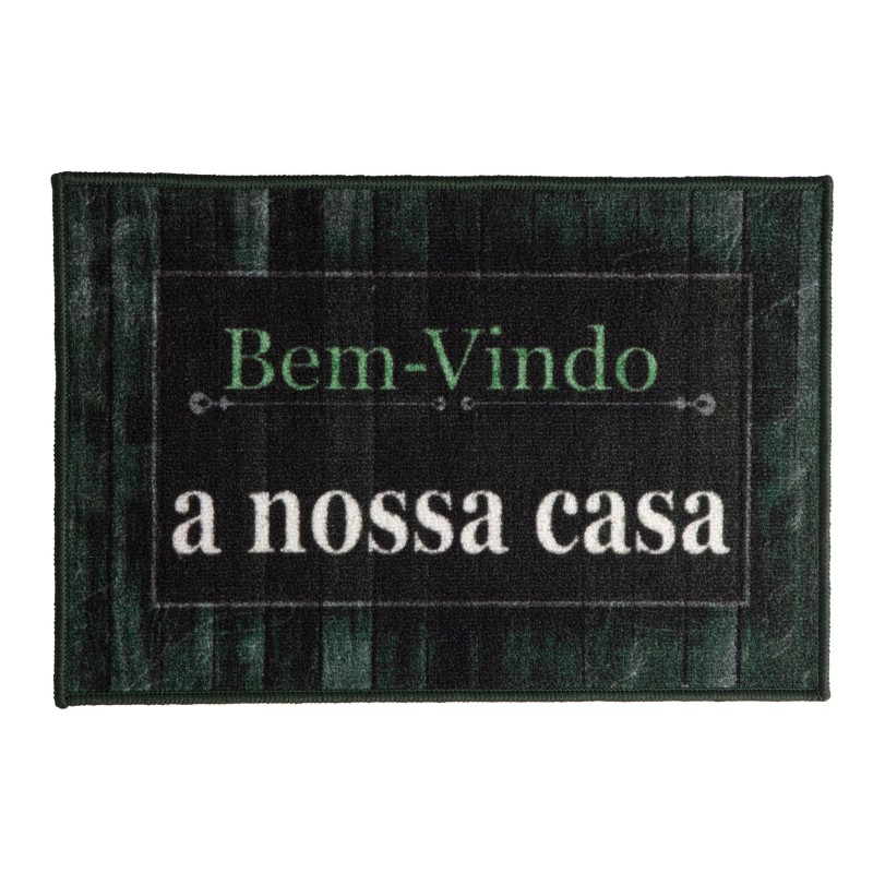 TAPETE BEM VINDO CORTTEX S 40X60CM *700570 FLORESTA