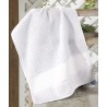 TOALHA LAVABO TORINO II FELP P/B DOHLER BRANCO 30X45