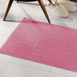 TOALHA PISO ROYAL II AF-1317 DOHLER ROSA LISO 45X70