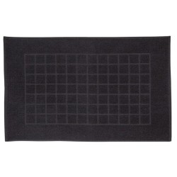 TOALHA PISO ROYAL II AF-1317 DOHLER PRETO LISO 45X70