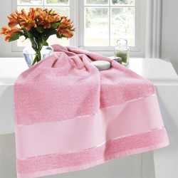 TOALHA LAVABO MULTI ARTE III ROSA 9523 DOHLER LISO 30X45