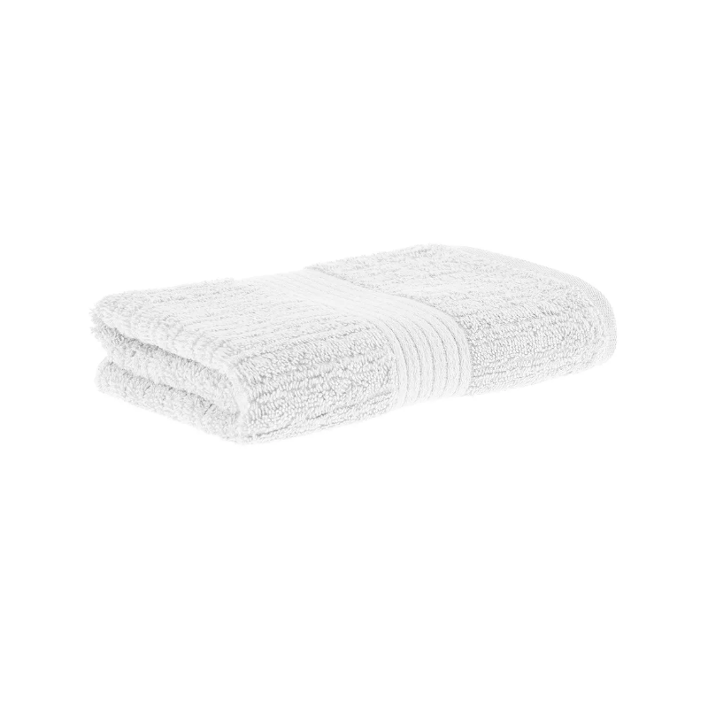 TOALHA BANHO F/PENT CANELADO BUD 1011 BRANCO LISO 70X140