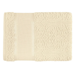 TOALHA ROSTO MELINA II P/B  193 KARSTEN MARFIM 50X80