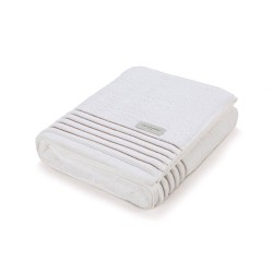 TOALHA BANHO PALLADIO TRUSSARDI BRANCO/LEGNO 086X150