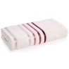 TOALHA BANHO LUMINA KARSTEN BRANCO/ROSA 01/4 70X140 3675272