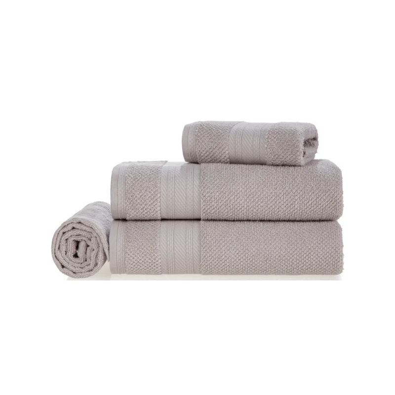 JOGO BANHO KARSTEN 4PCS EMPIRE 70X135 MINERAL 3693059