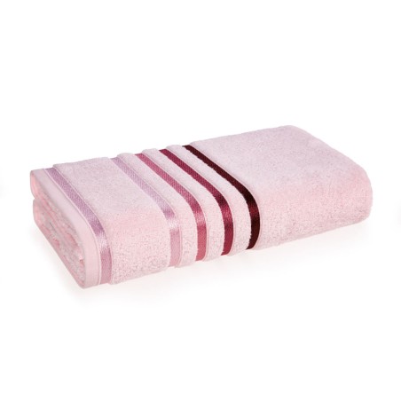 TOALHA BANHO LUMINA KARSTEN 70X140 ROSA 3675302