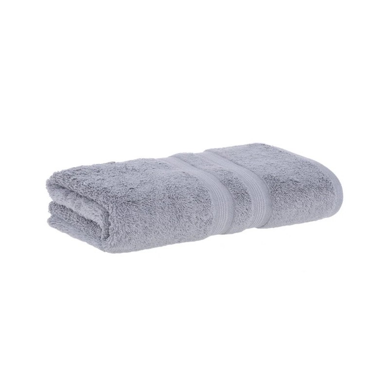 TOALHA ROSTO EGIPCIO BUD 48X90 CINZA