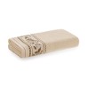 TOALHA BANHO FLORA KARSTEN 70X140 AREIA/BEGE 3885560