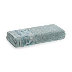 TOALHA BANHO FLORA KARSTEN 70X140 VERDE MIRAGEM/PETROLEO 3885608