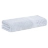TOALHA BANHO C/APC LOVELY BUD 70X140 CINZA