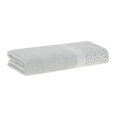TOALHA ROSTO C/ APLICACAO PRINCESS 48X90 BUD CINZA