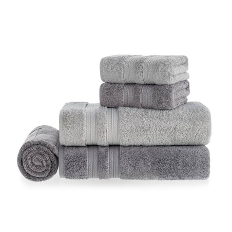 JOGO BANHO 5PCS UNIKA KARSTEN 86X150 MINERAL/URBANO *3931120