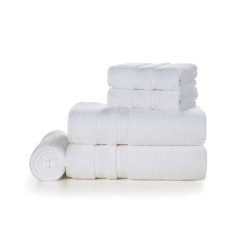 JOGO BANHO 5PCS UNIKA KARSTEN 86X150 BRANCO *3593712