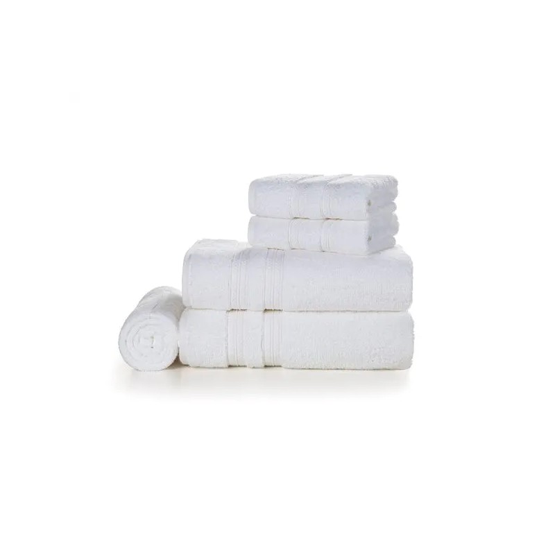 JOGO BANHO 5PCS UNIKA KARSTEN 86X150 BRANCO *3593712