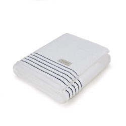 TOALHA ROSTO PALLADIO TRUSSARDI 48X80 BRANCO/MARINHO *3617719