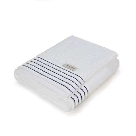 TOALHA ROSTO PALLADIO TRUSSARDI 48X80 BRANCO/MARINHO *3617719